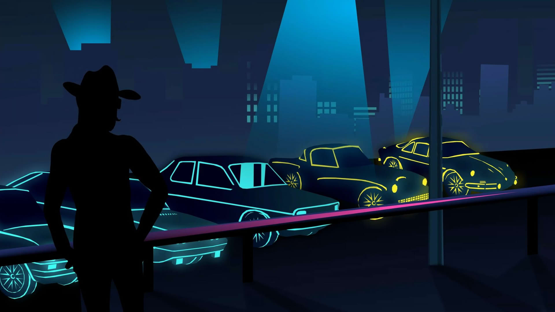 Screenshot for Electro Ride: The Neon Racing