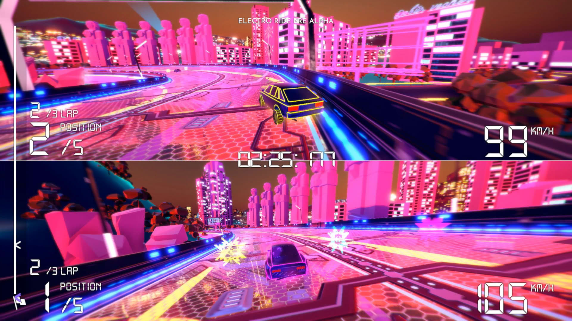 Screenshot for Electro Ride: The Neon Racing