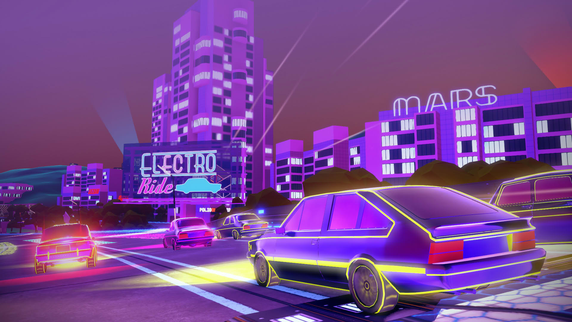 Screenshot for Electro Ride: The Neon Racing