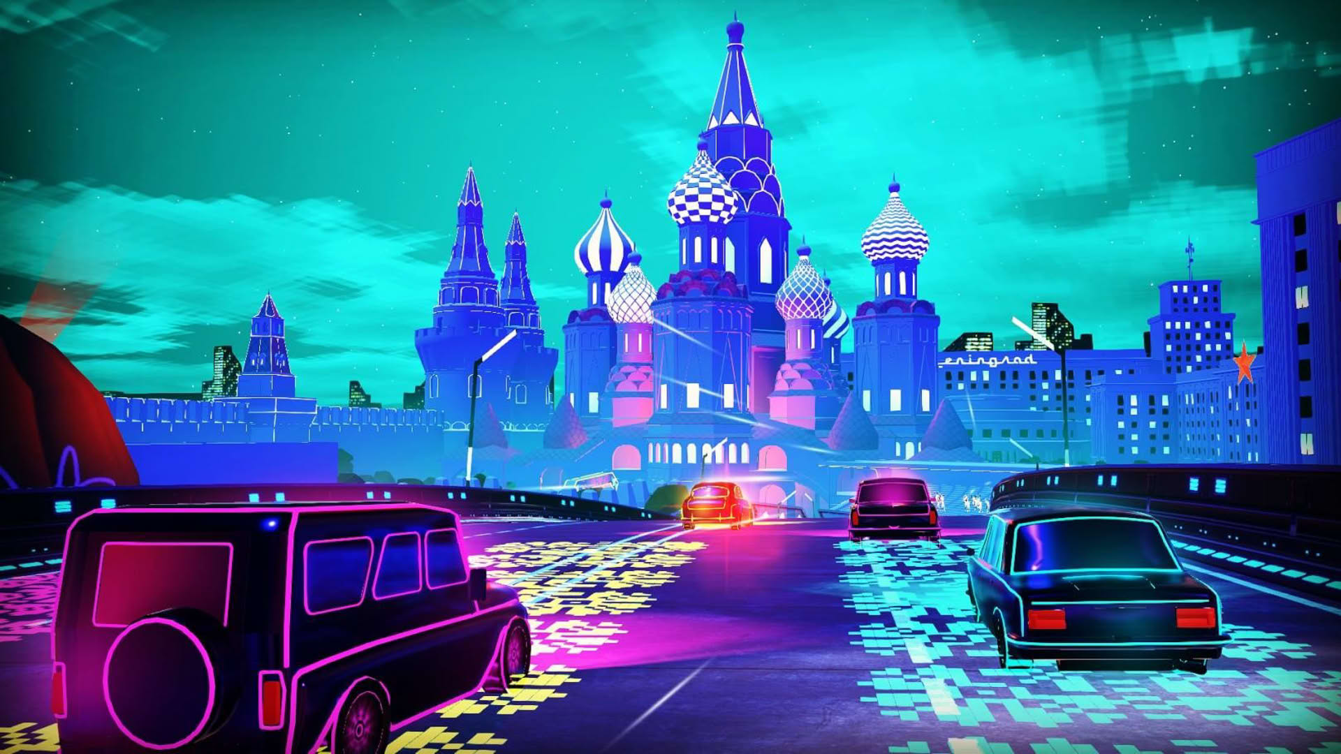 Screenshot for Electro Ride: The Neon Racing