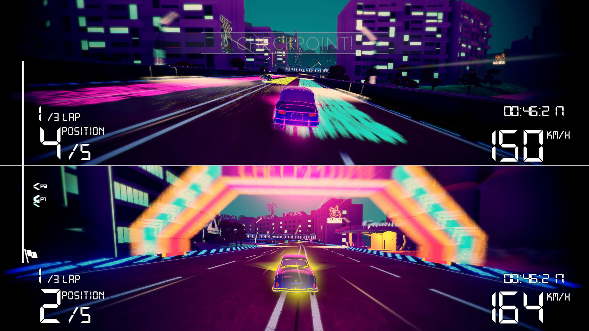 Screenshot for Electro Ride: The Neon Racing