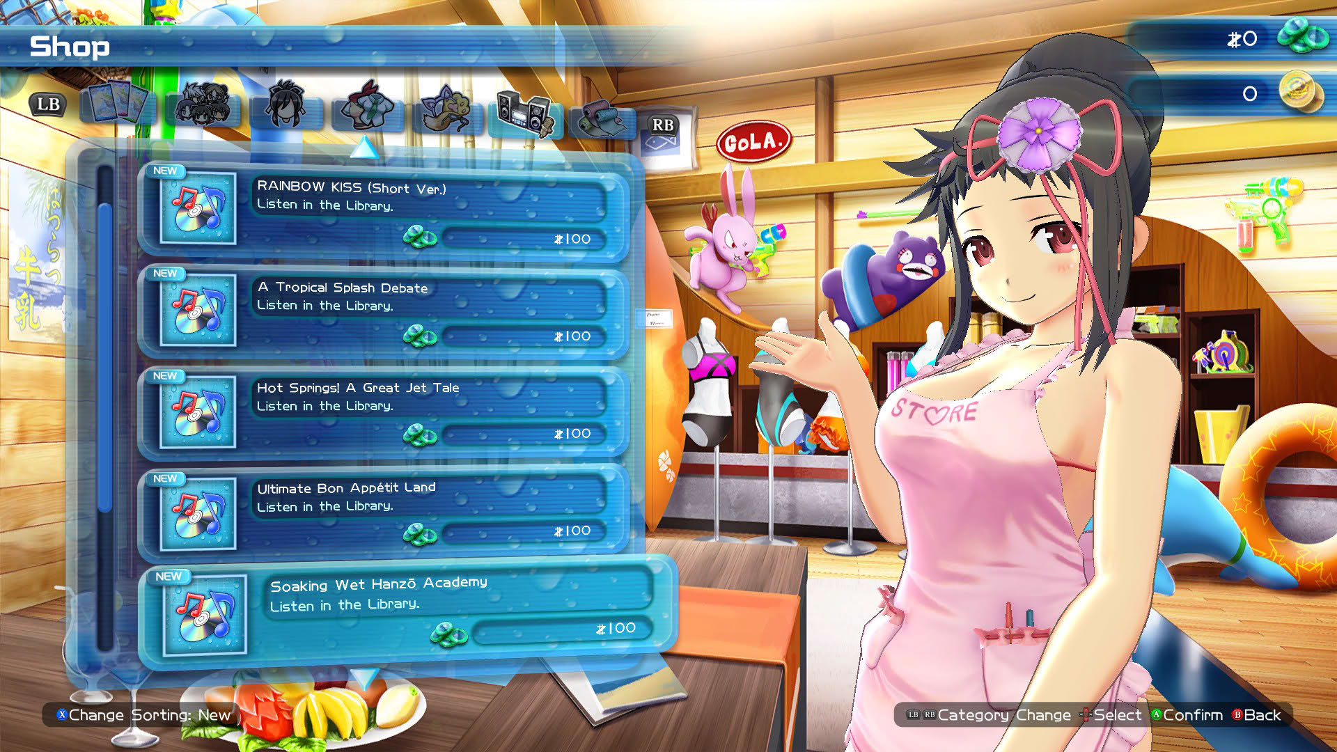 Screenshot for Senran Kagura: Peach Beach Splash