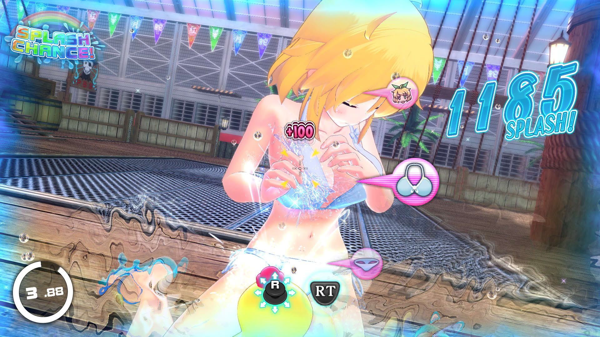 Screenshot for Senran Kagura: Peach Beach Splash