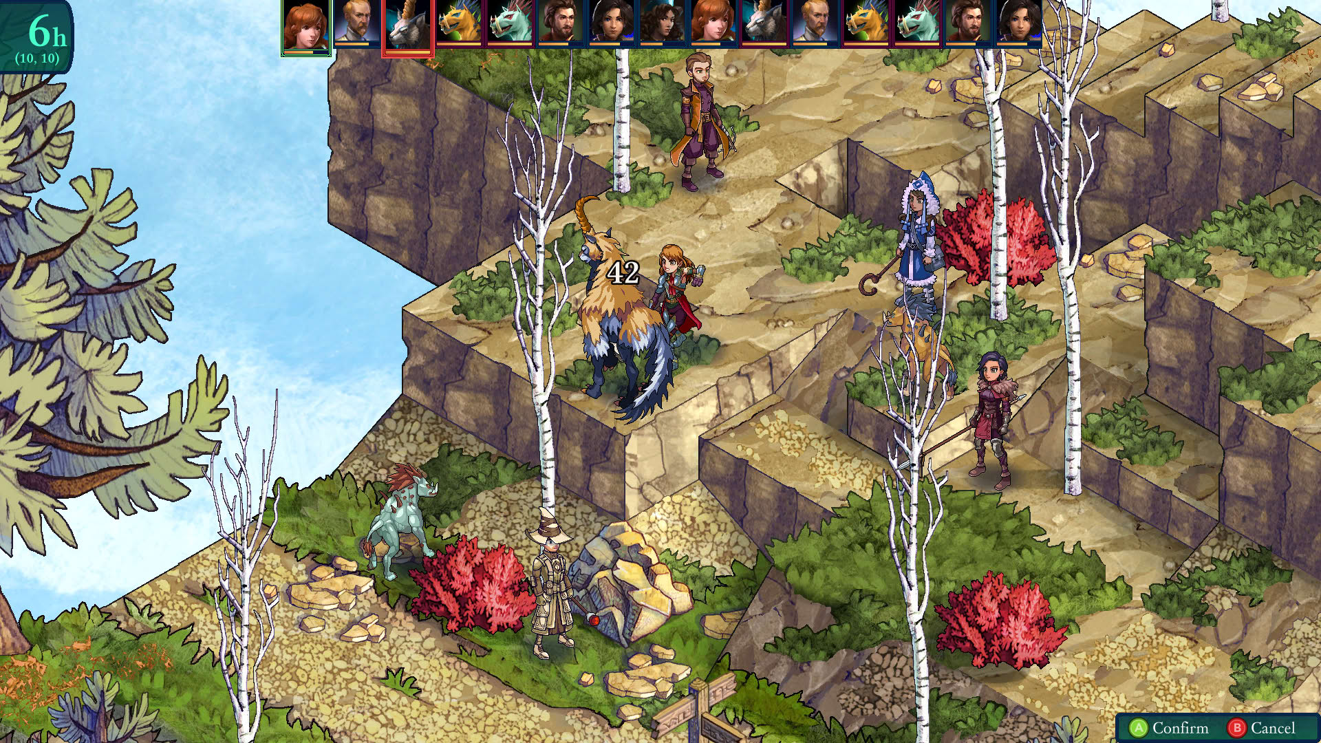 Screenshot for Fell Seal: Arbiter's Mark