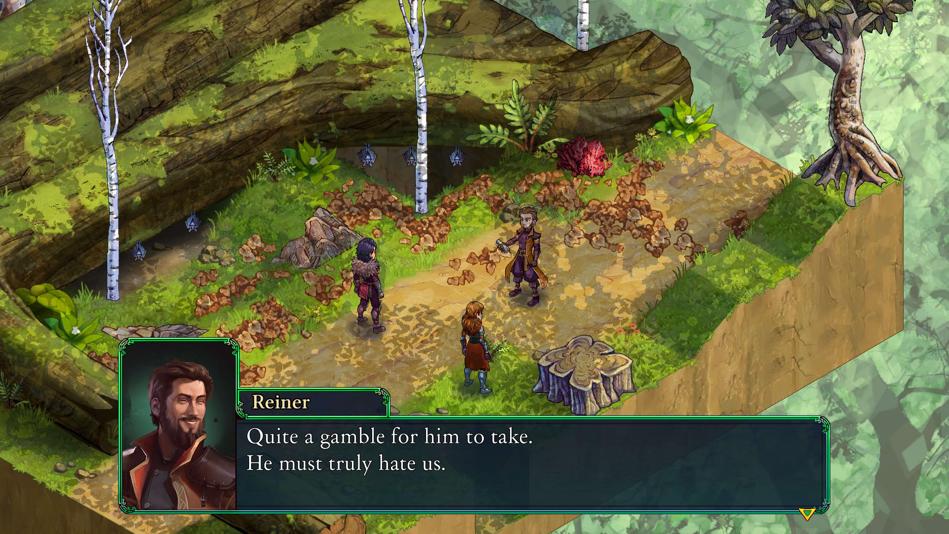 Screenshot for Fell Seal: Arbiter's Mark