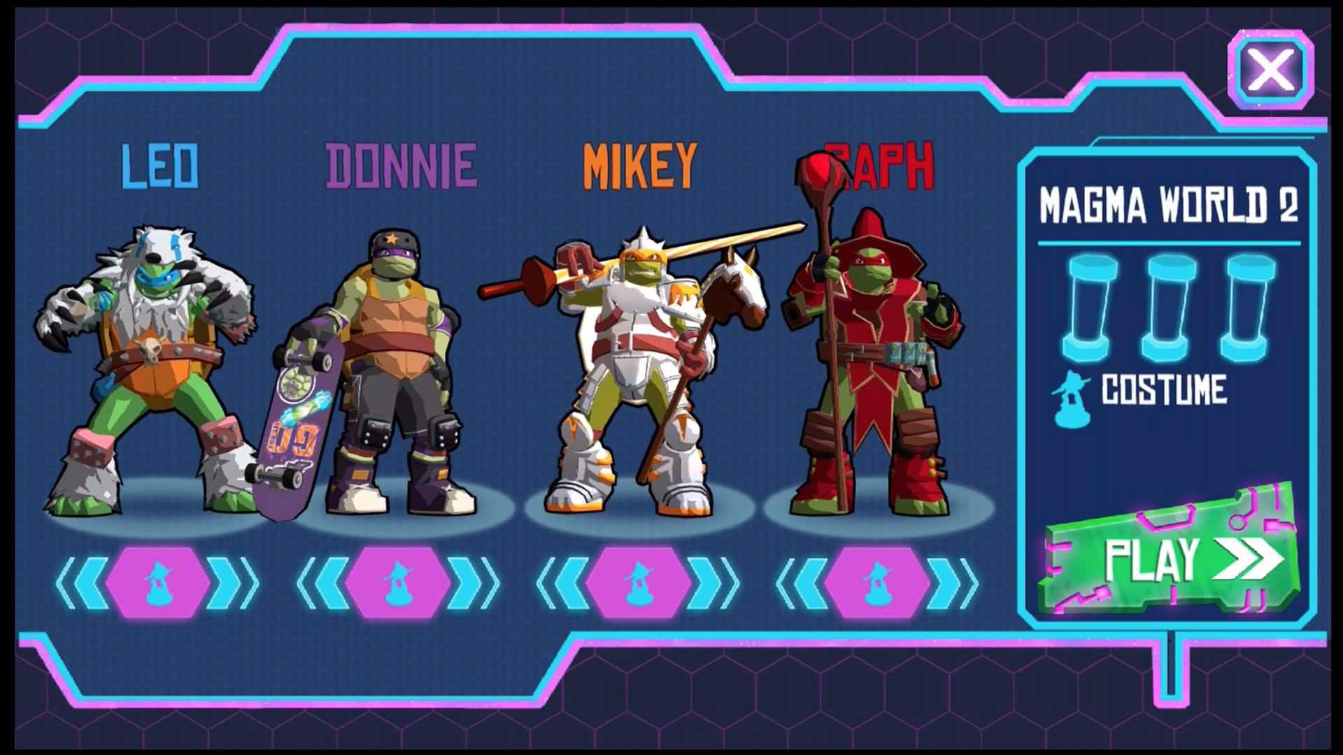 Screenshot for Teenage Mutant Ninja Turtles: Portal Power