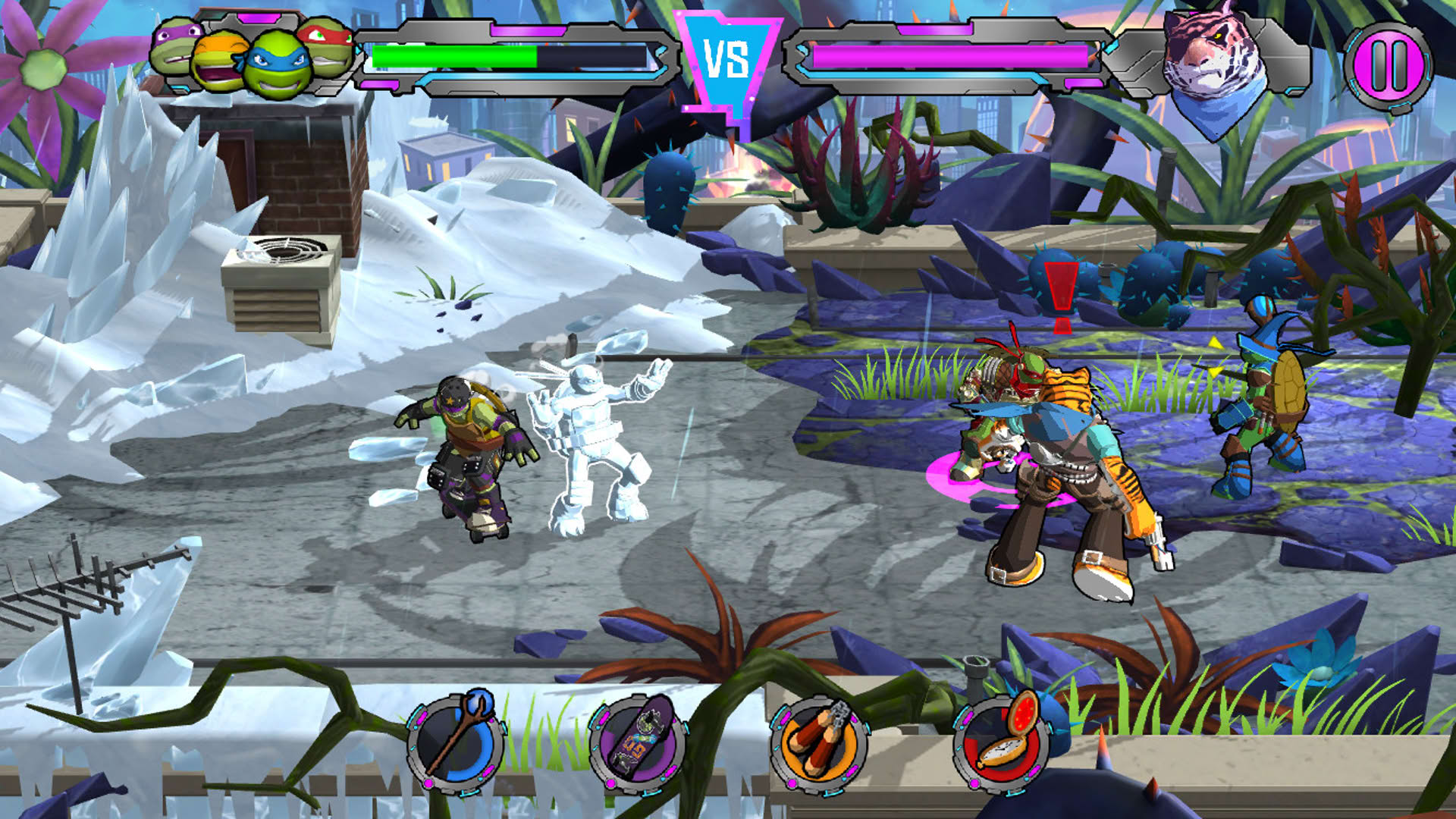 Screenshot for Teenage Mutant Ninja Turtles: Portal Power