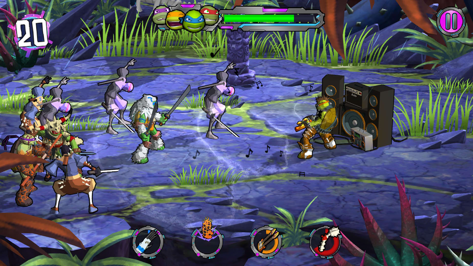 Screenshot for Teenage Mutant Ninja Turtles: Portal Power