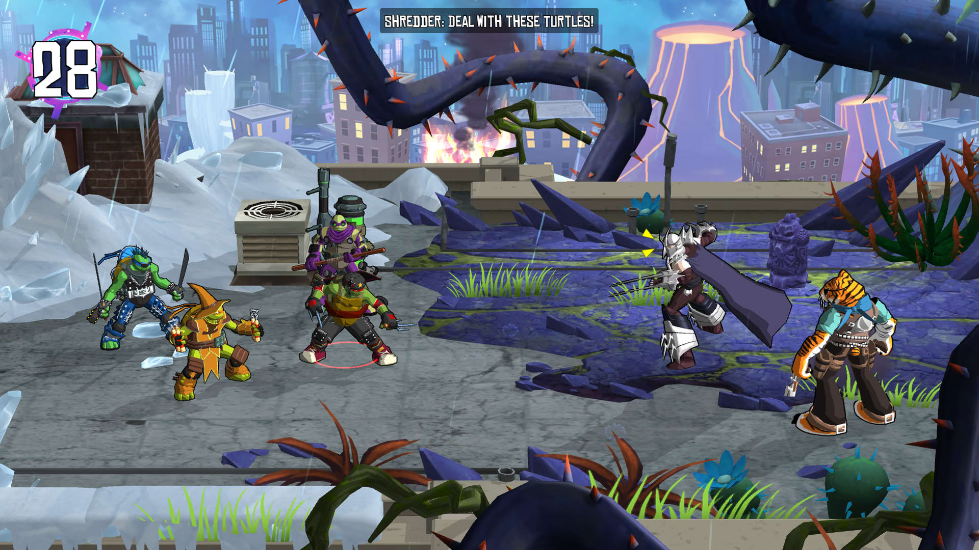 Screenshot for Teenage Mutant Ninja Turtles: Portal Power