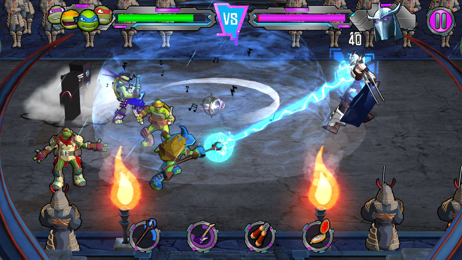 Screenshot for Teenage Mutant Ninja Turtles: Portal Power