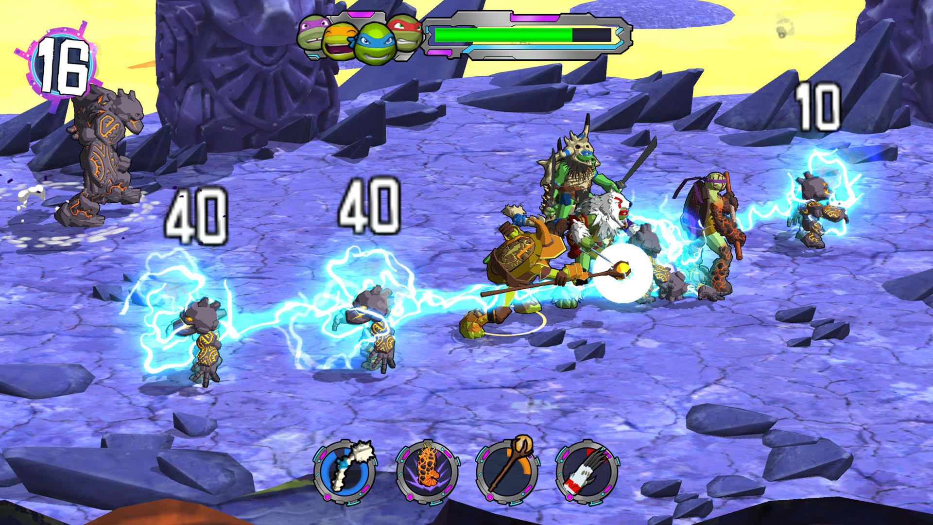 Screenshot for Teenage Mutant Ninja Turtles: Portal Power