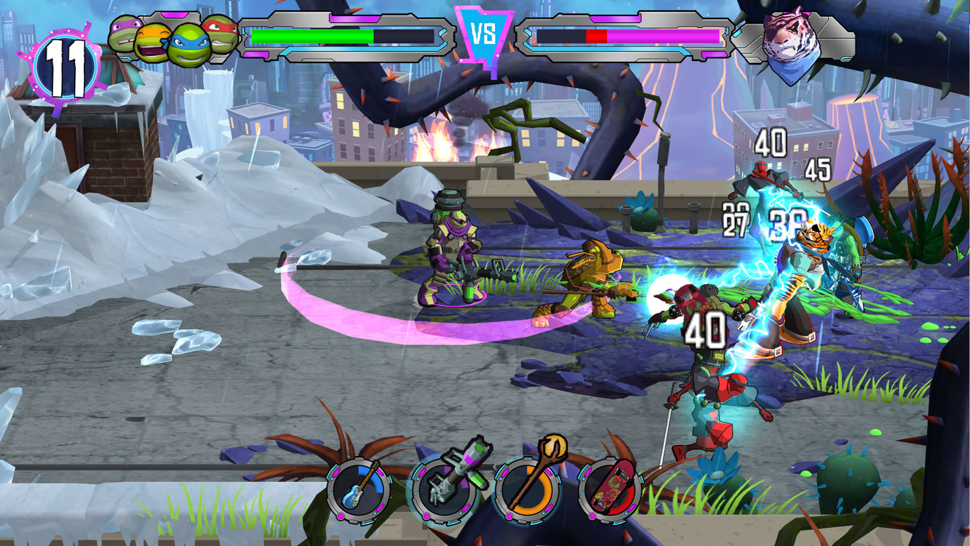 Screenshot for Teenage Mutant Ninja Turtles: Portal Power