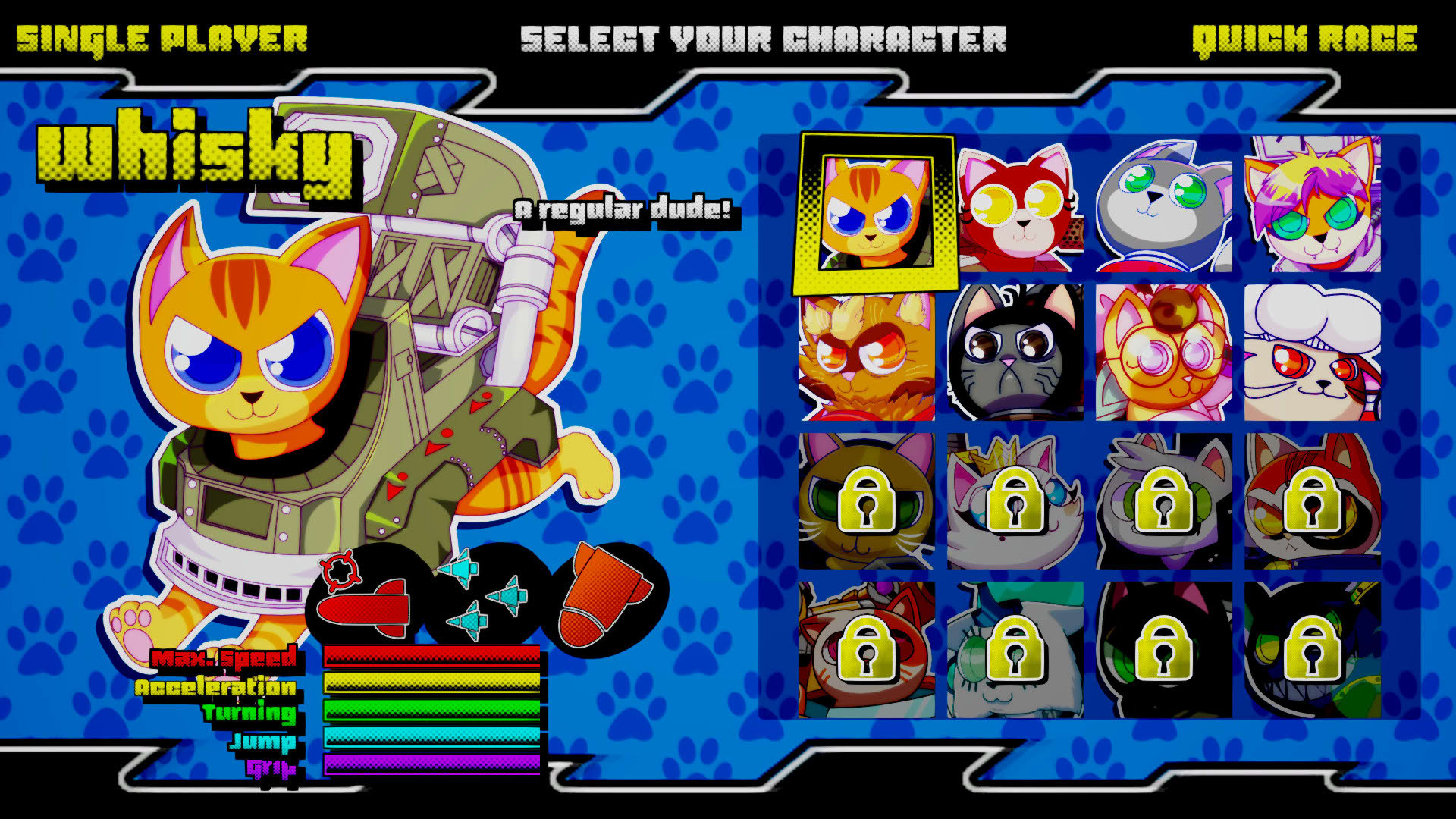 Screenshot for Supersonic Tank Cats