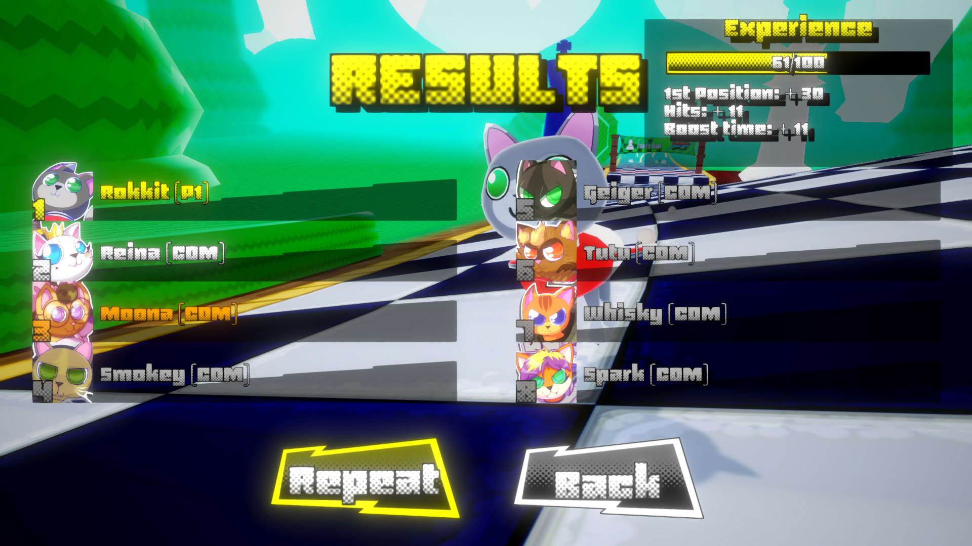 Screenshot for Supersonic Tank Cats