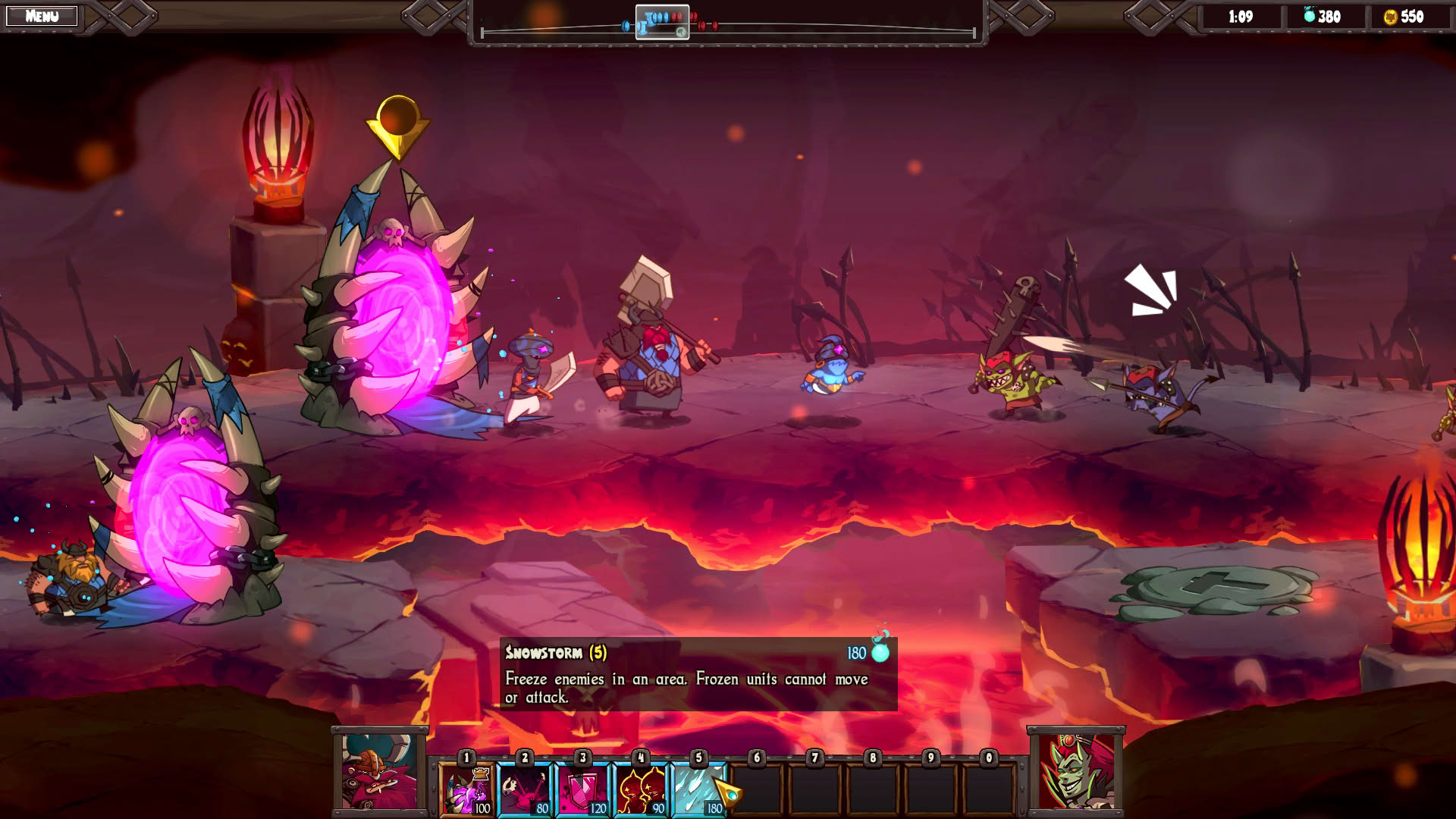 Screenshot for Swords & Soldiers II: Shawarmageddon