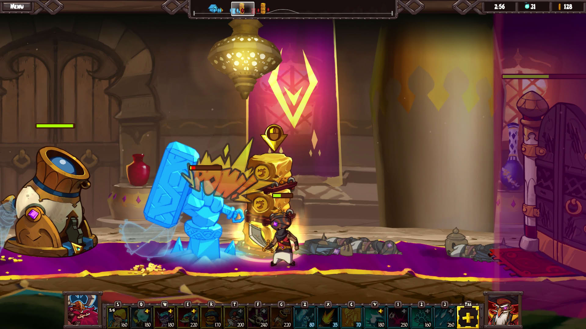 Screenshot for Swords & Soldiers II: Shawarmageddon