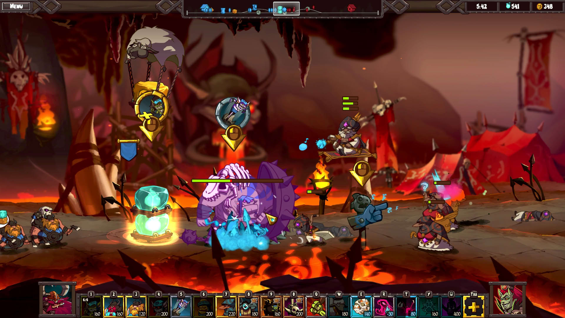 Screenshot for Swords & Soldiers II: Shawarmageddon