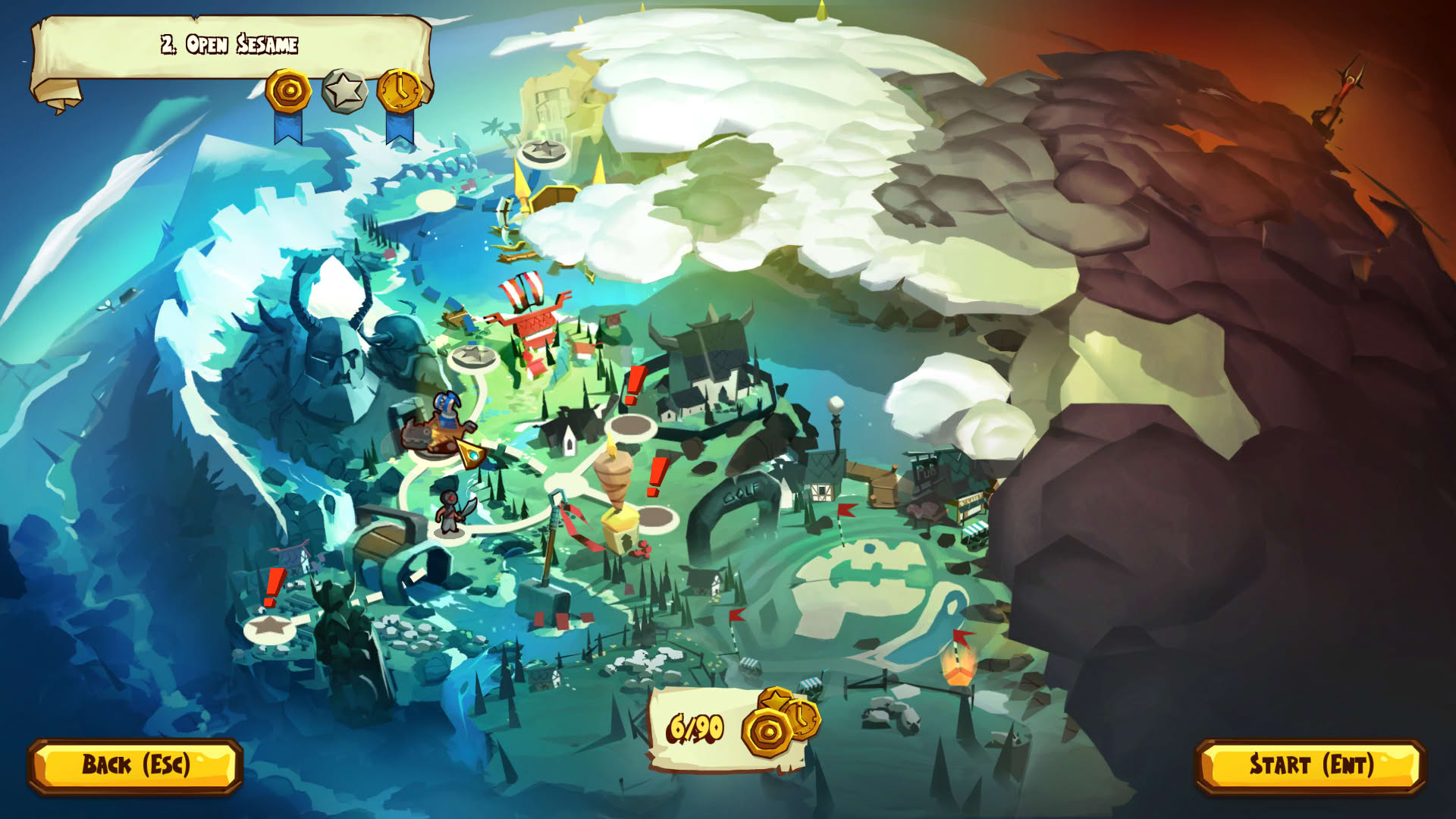 Screenshot for Swords & Soldiers II: Shawarmageddon