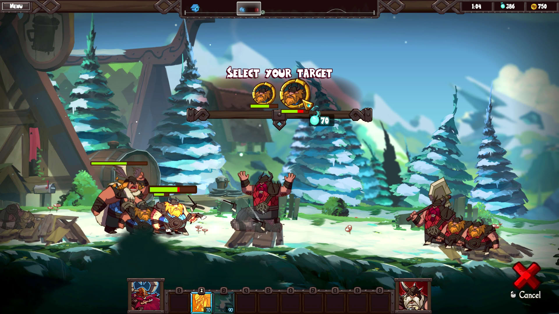 Screenshot for Swords & Soldiers II: Shawarmageddon