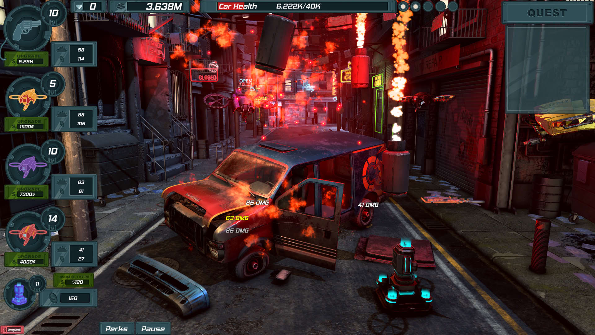Screenshot for Car Demolition Clicker