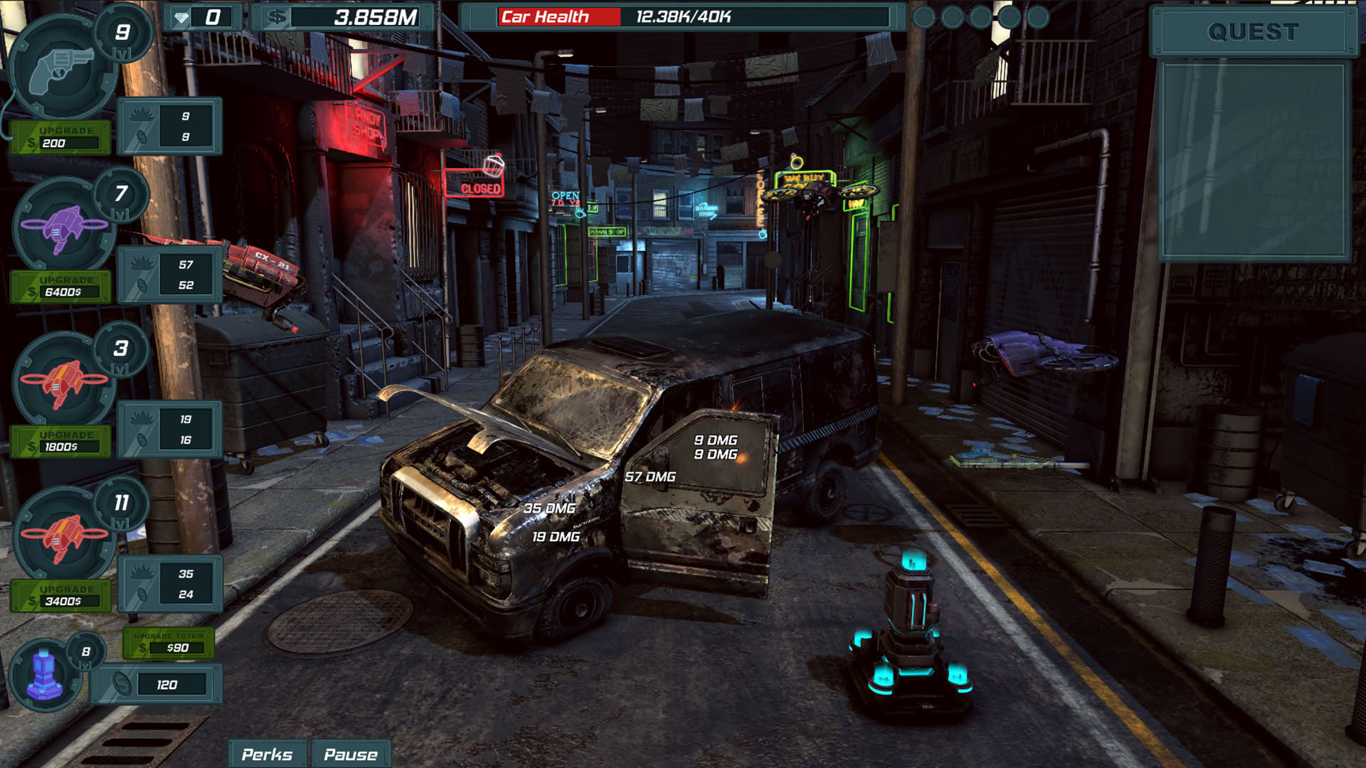 Screenshot for Car Demolition Clicker