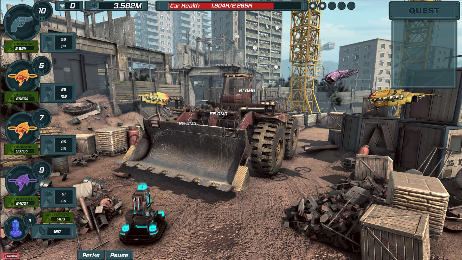 Screenshot for Car Demolition Clicker