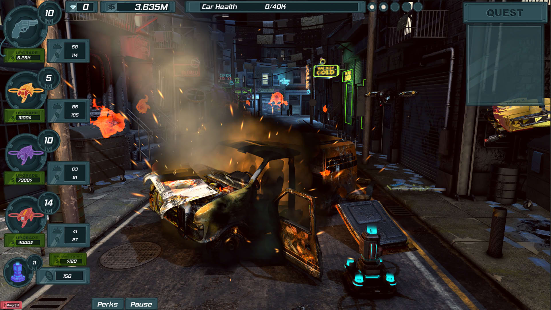 Screenshot for Car Demolition Clicker