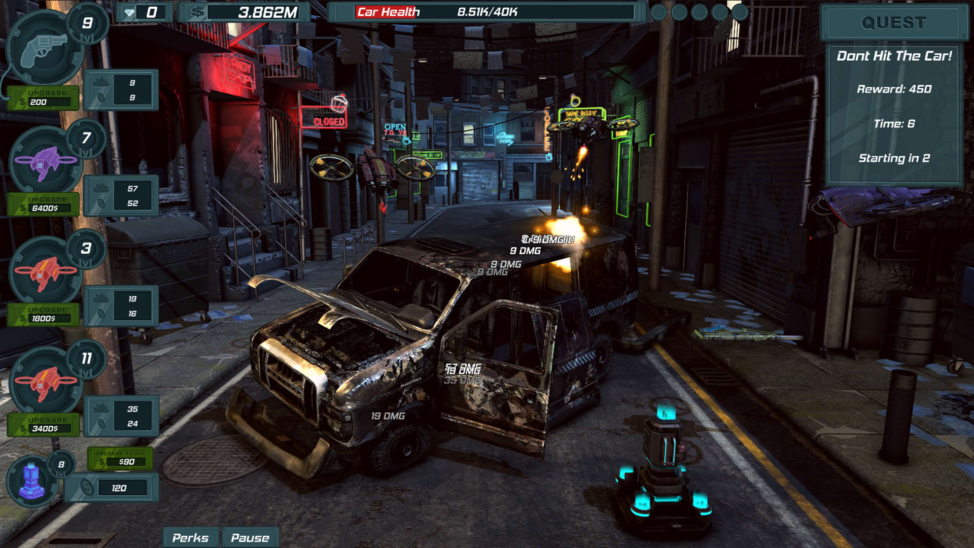 Screenshot for Car Demolition Clicker