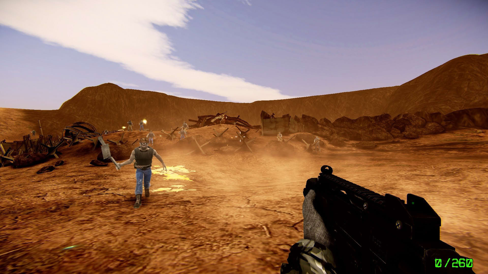 Screenshot for Cyborg Arena