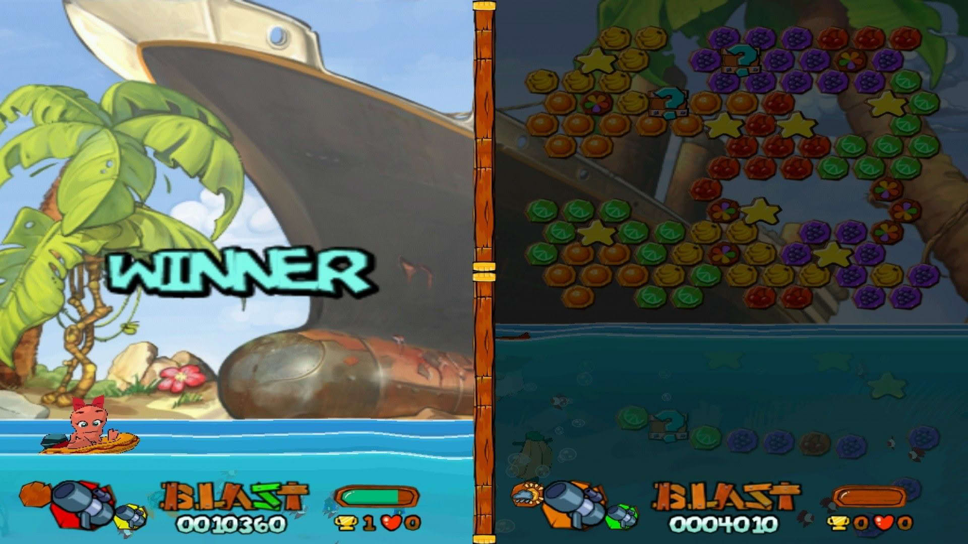 Screenshot for Worms Blast