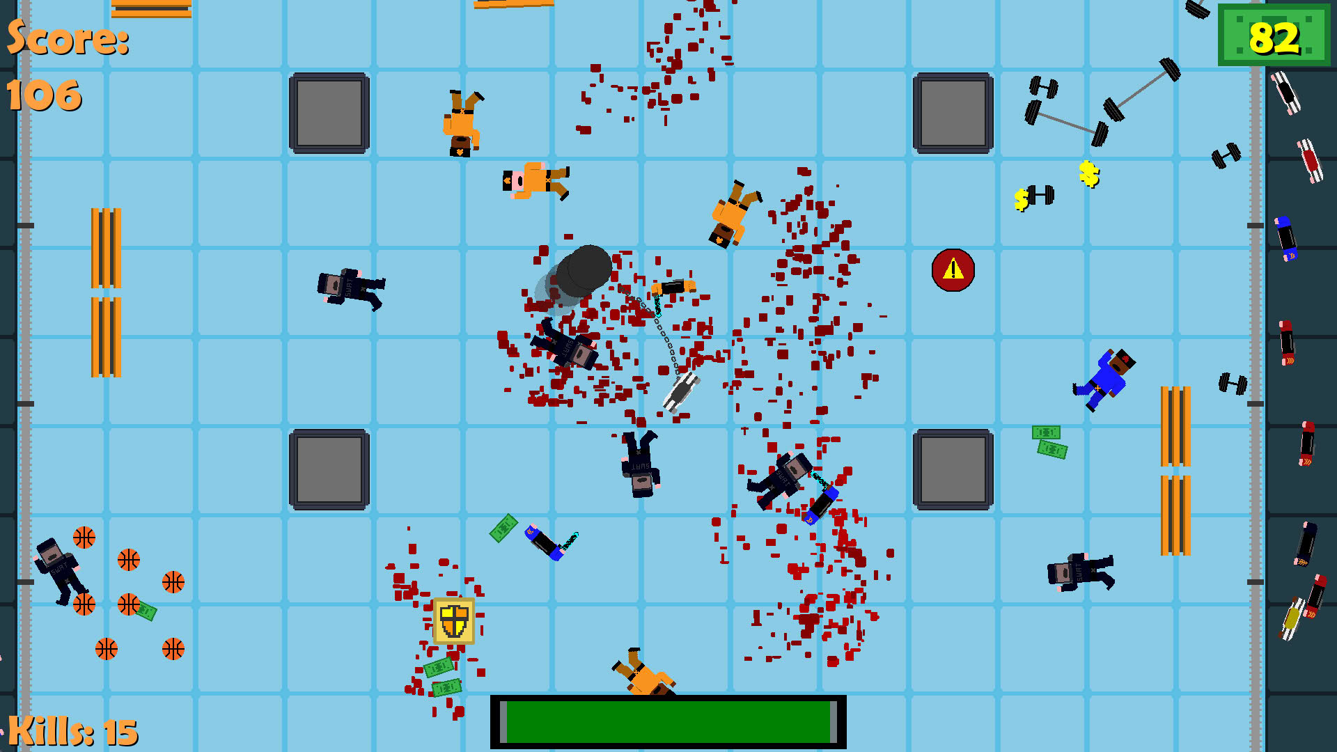 Screenshot for Prison Chainball Massacre