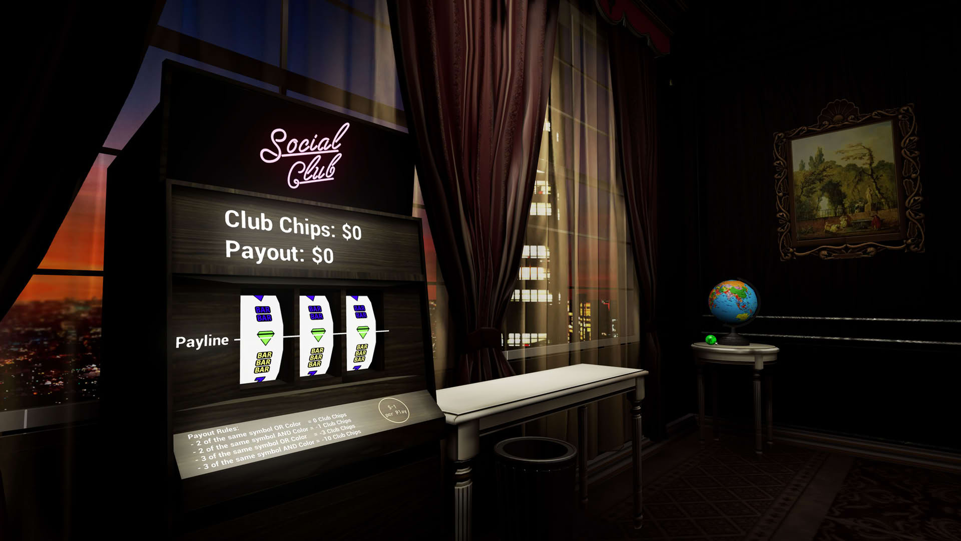 Screenshot for Social Club VR : Casino Nights