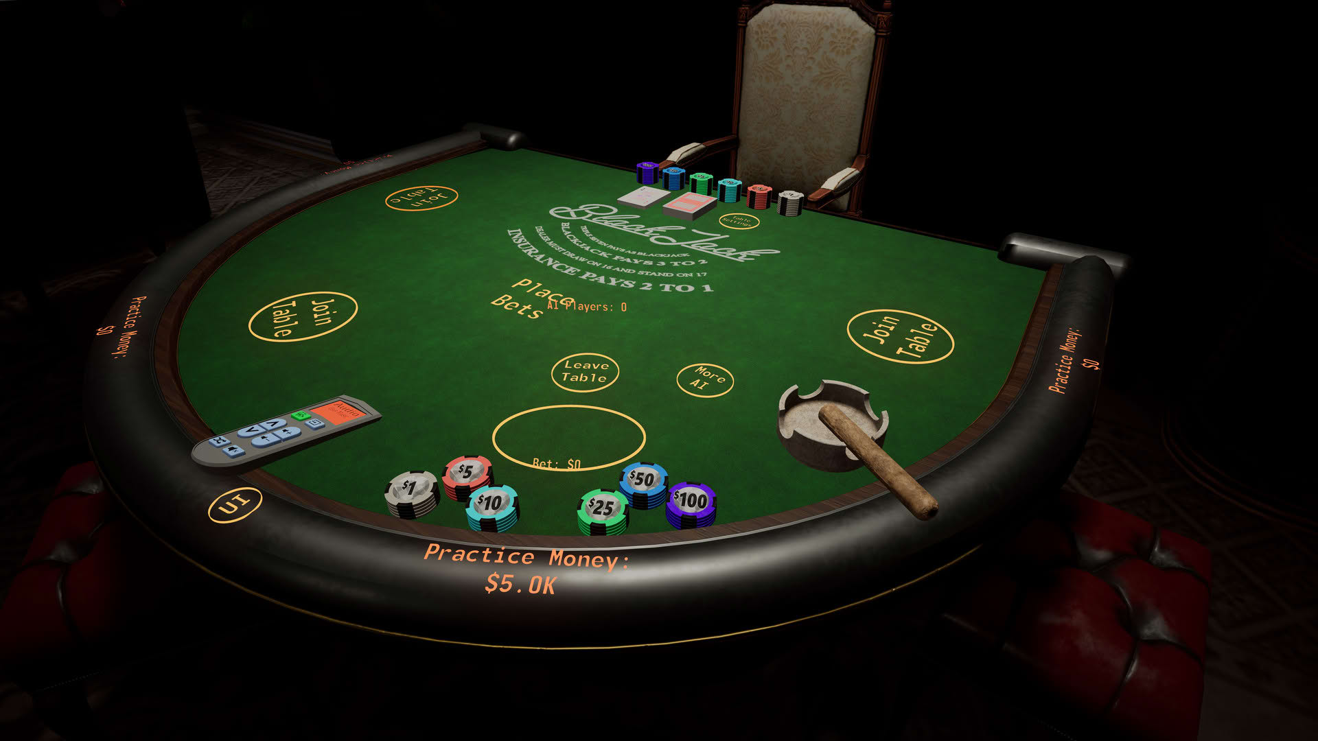 Screenshot for Social Club VR : Casino Nights
