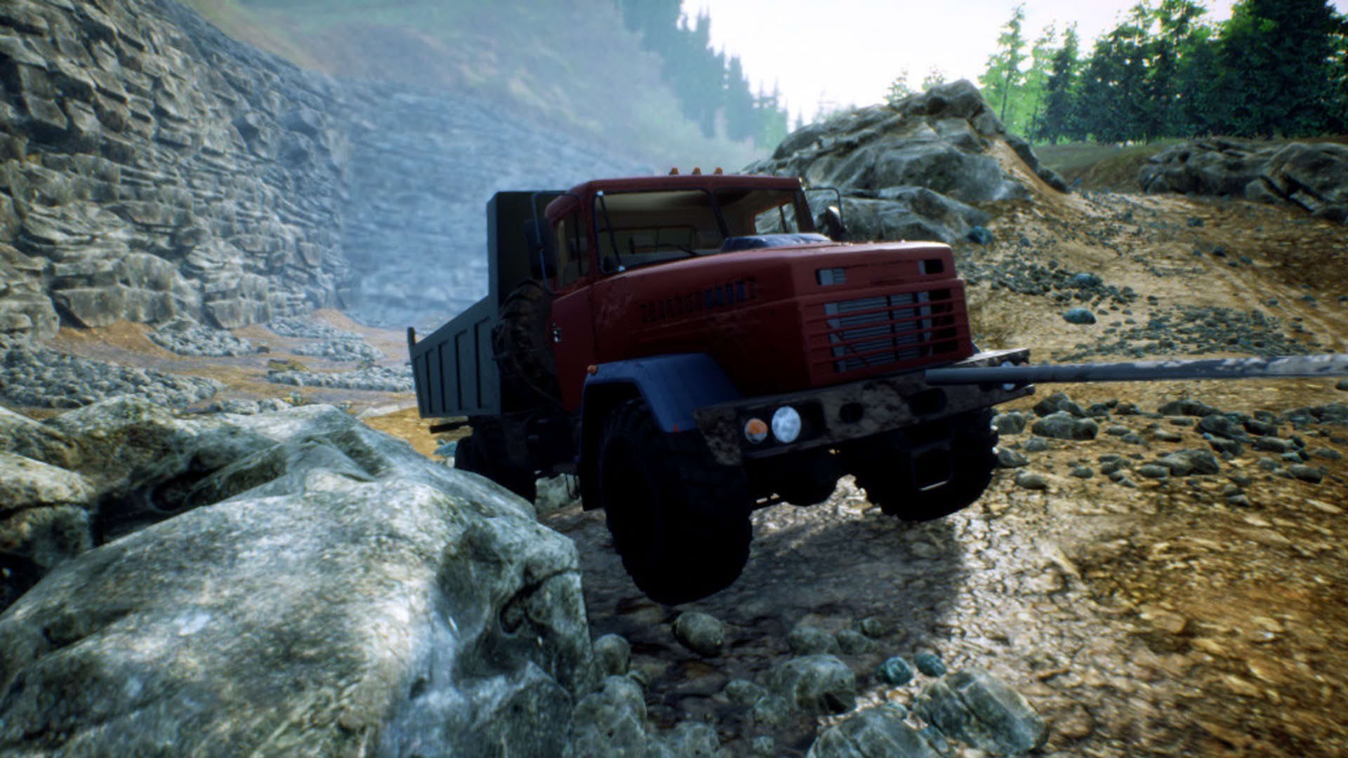Screenshot for Professional Offroad Transport Simulator