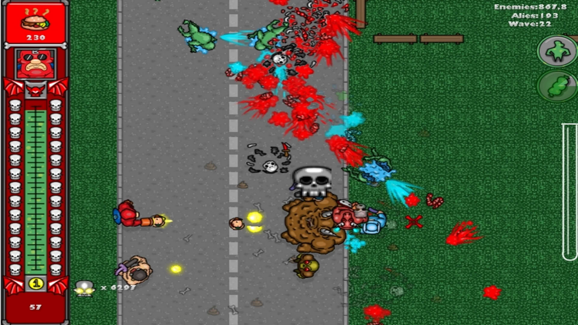 Screenshot for Super Trashforce