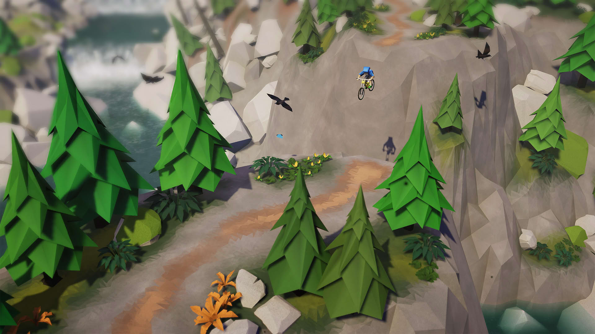 Screenshot for Lonely Mountains: Downhill