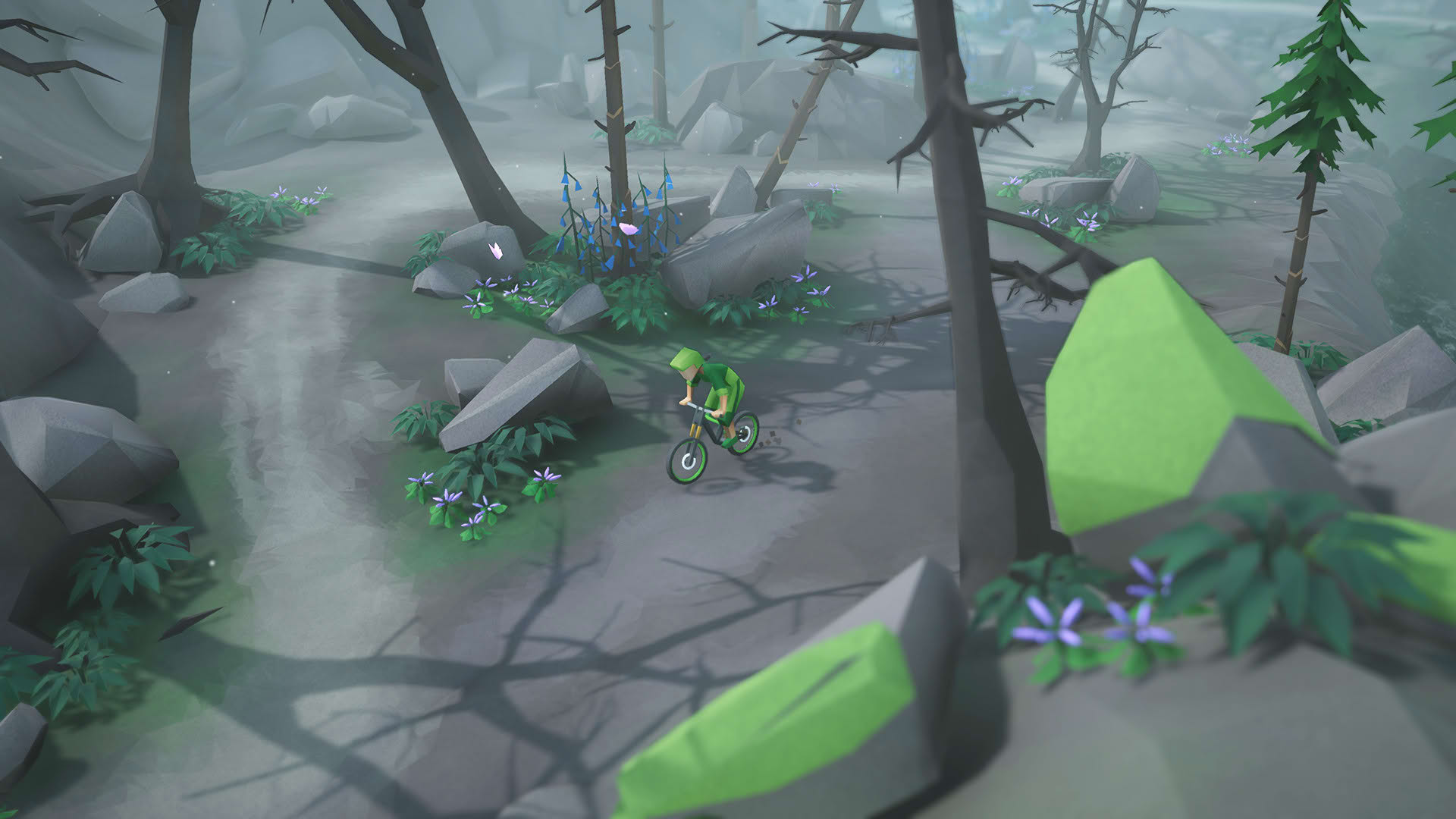 Screenshot for Lonely Mountains: Downhill