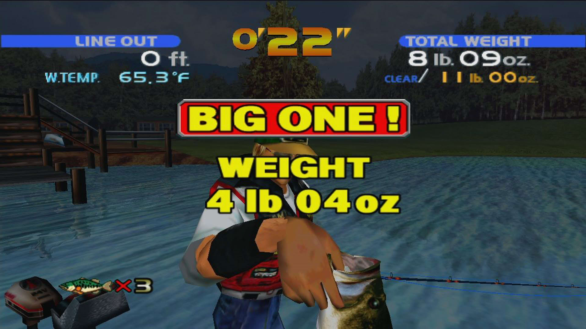 Screenshot for Sega Bass Fishing