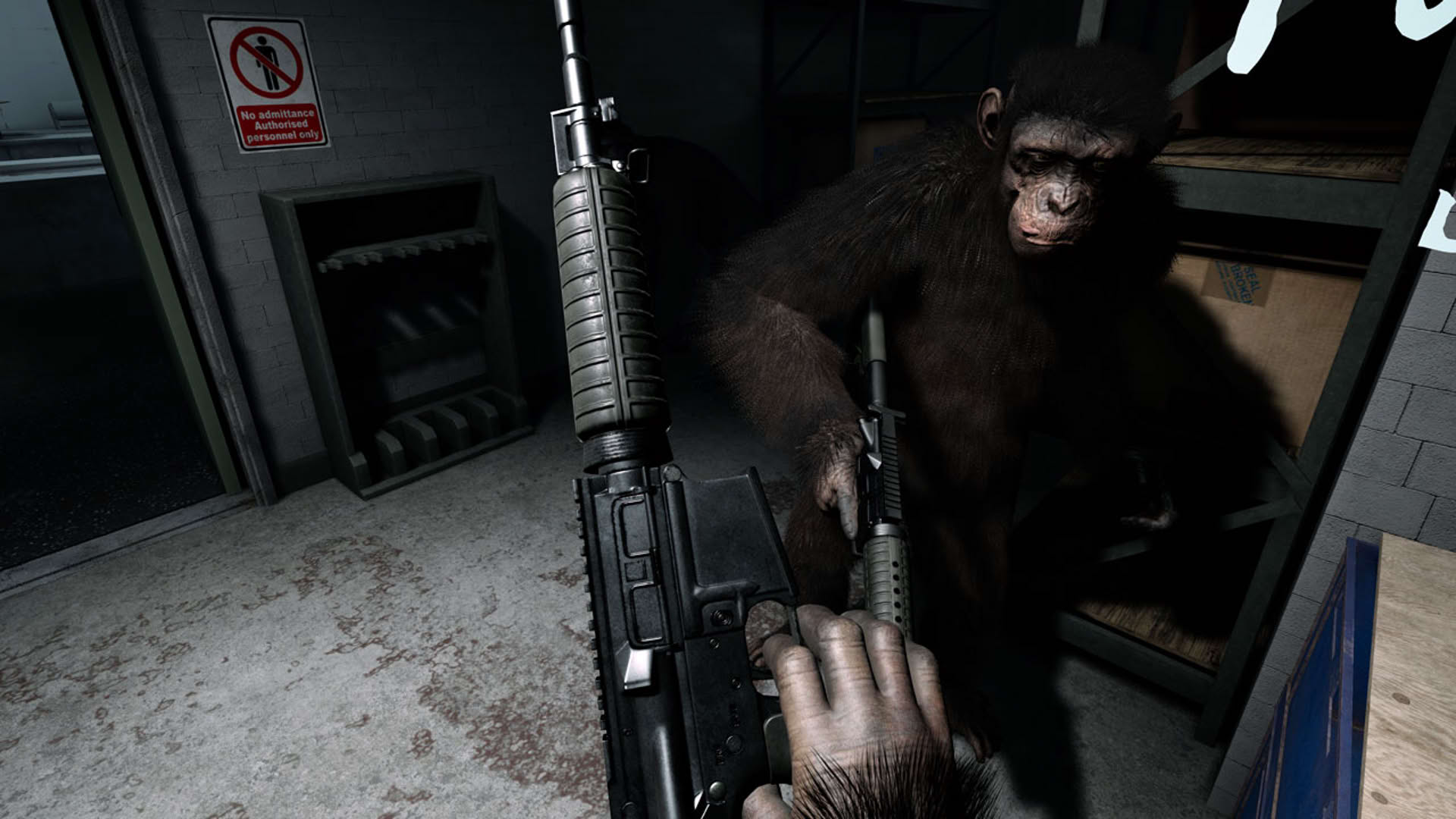 Screenshot for Crisis on the Planet of the Apes VR
