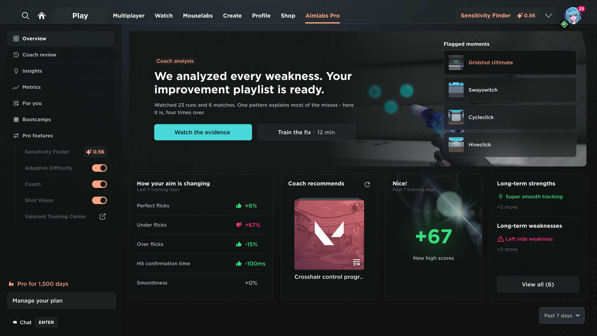 Screenshot for Aimlabs