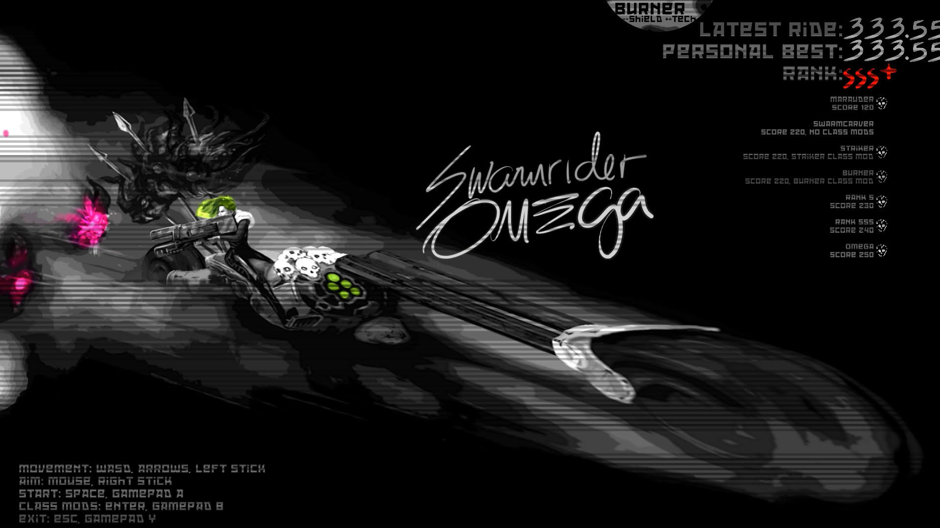 Screenshot for Swarmrider Omega