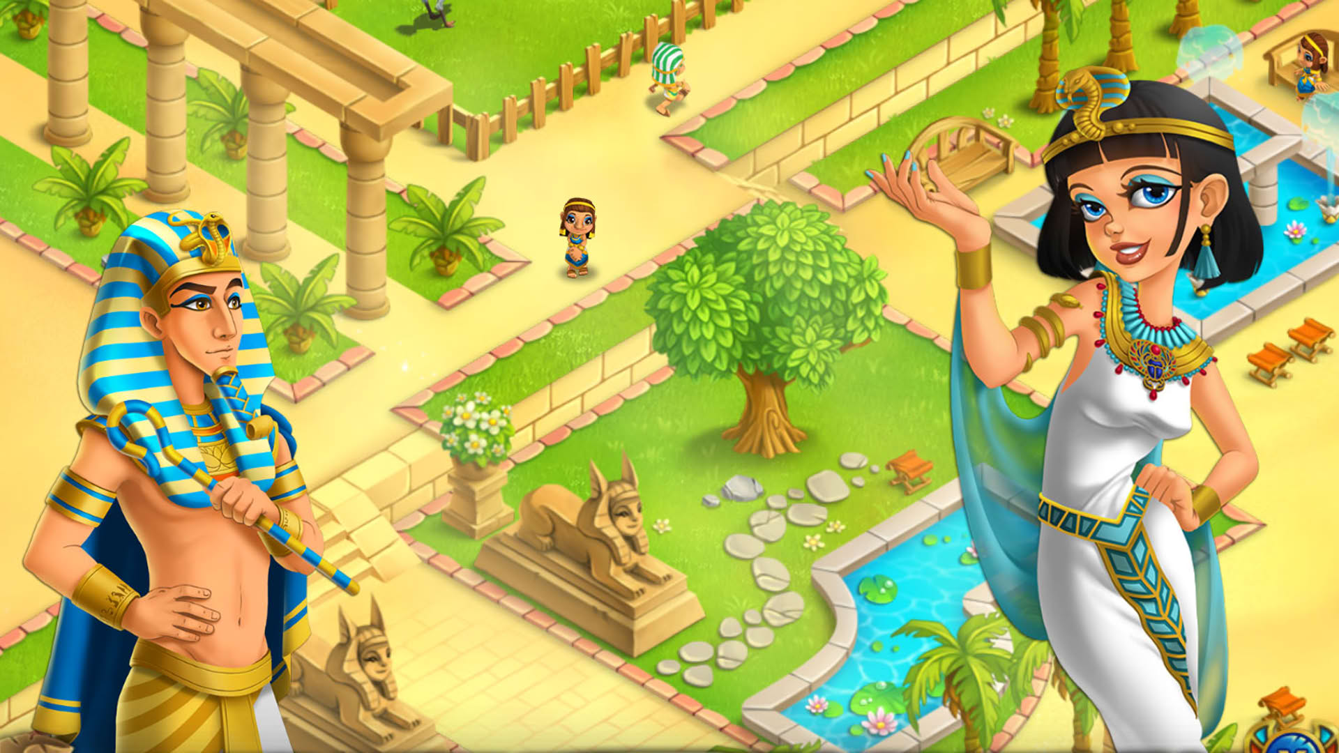 Screenshot for Legend of Egypt: Pharaohs Garden