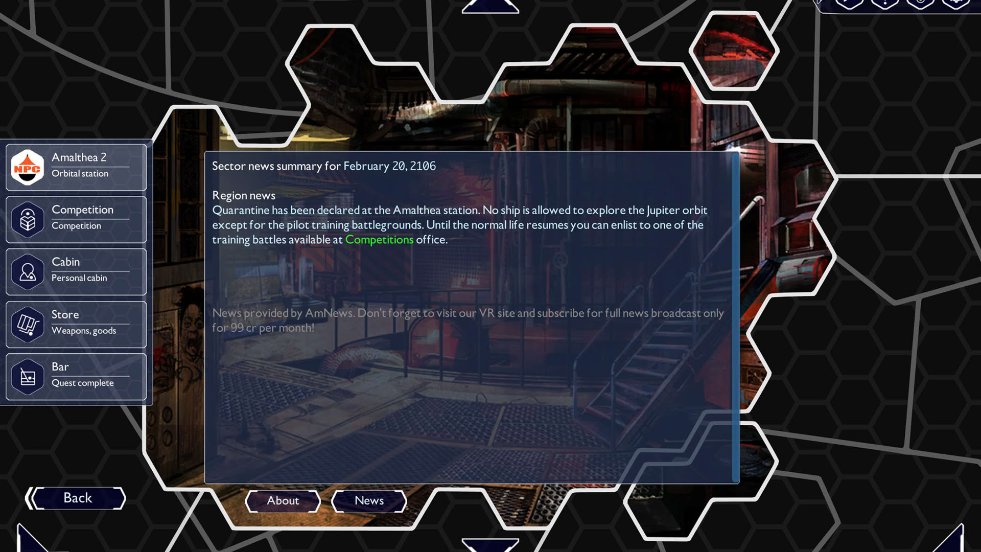 Screenshot for Project Amalthea: Battlegrounds