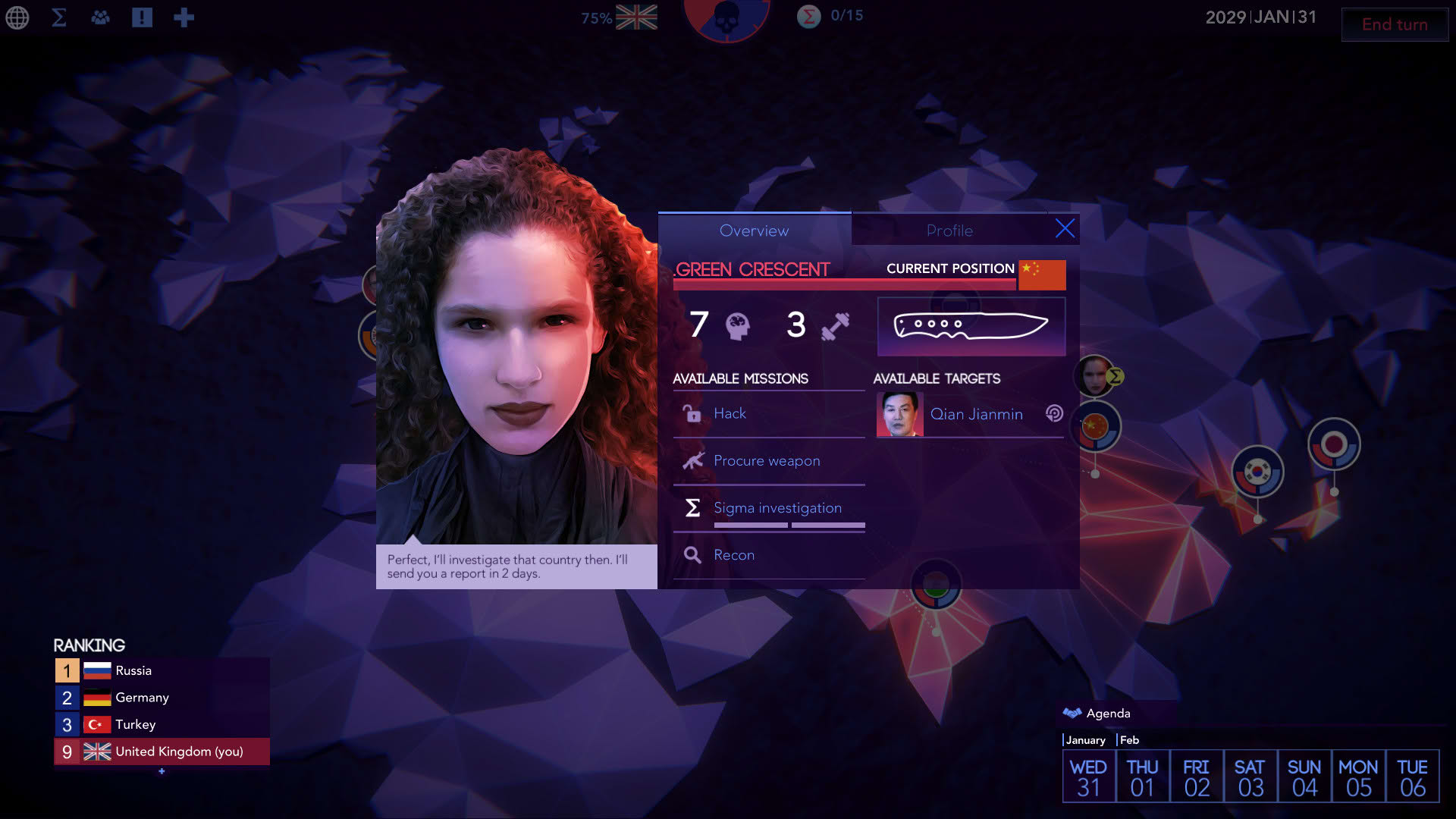 Screenshot for Sigma Theory: Global Cold War