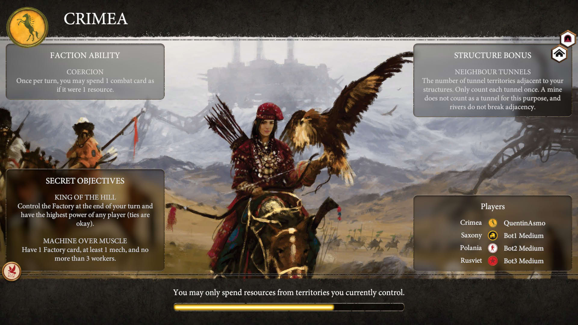 Screenshot for Scythe: Digital Edition