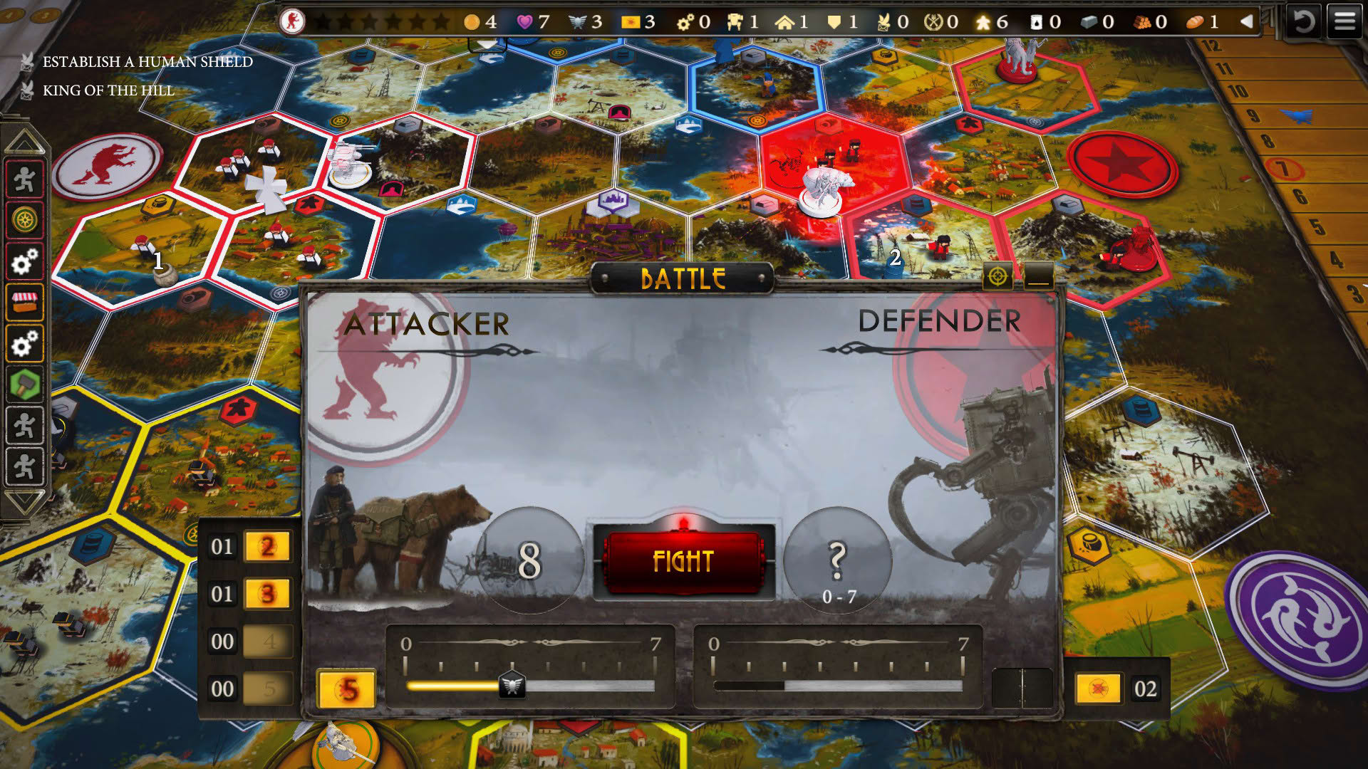 Screenshot for Scythe: Digital Edition