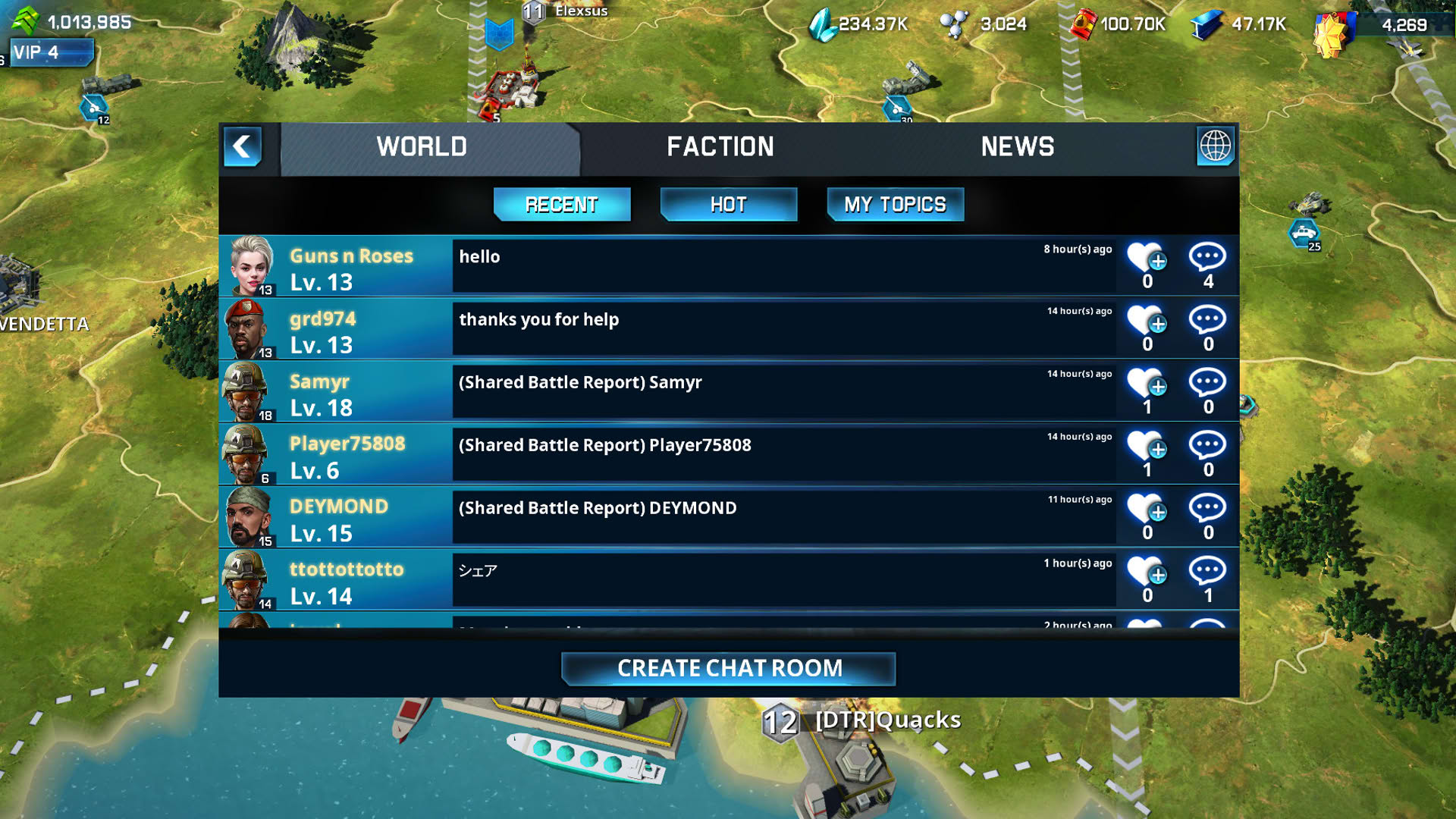 Screenshot for War Planet Online
