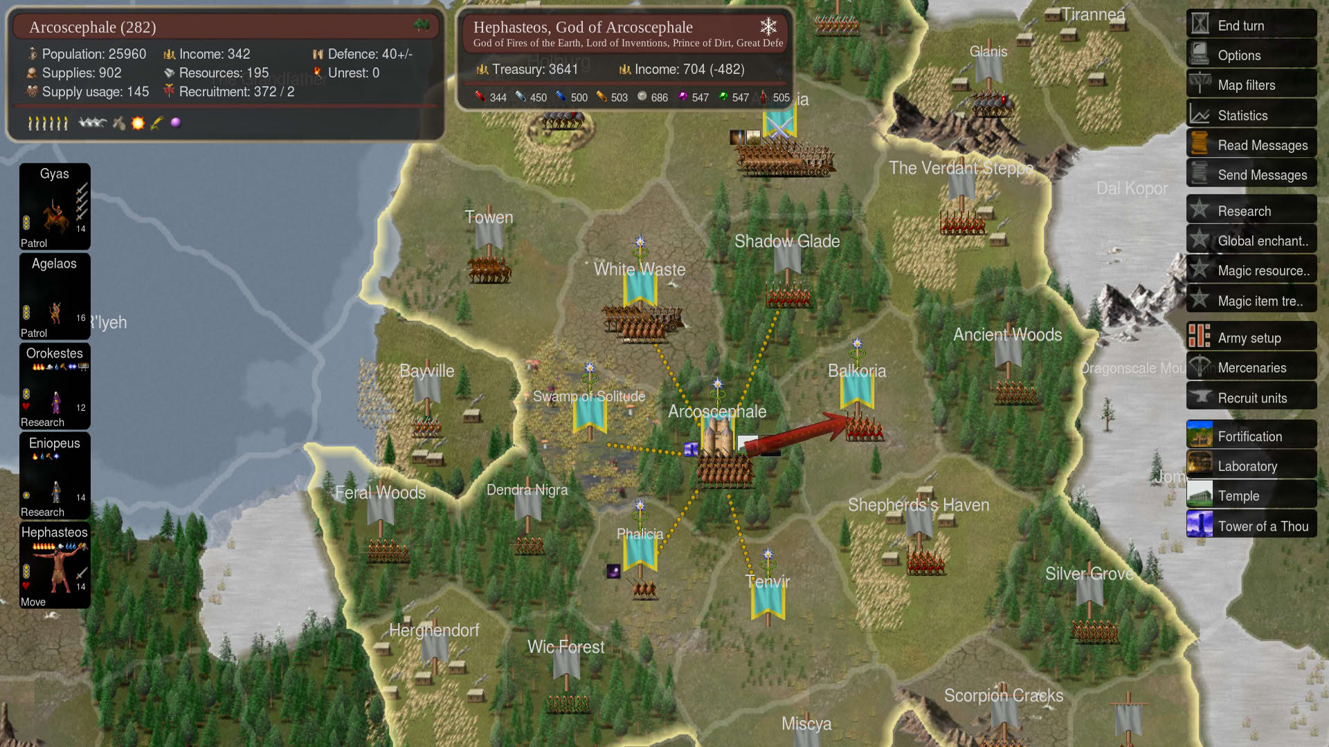 Screenshot for Dominions 5