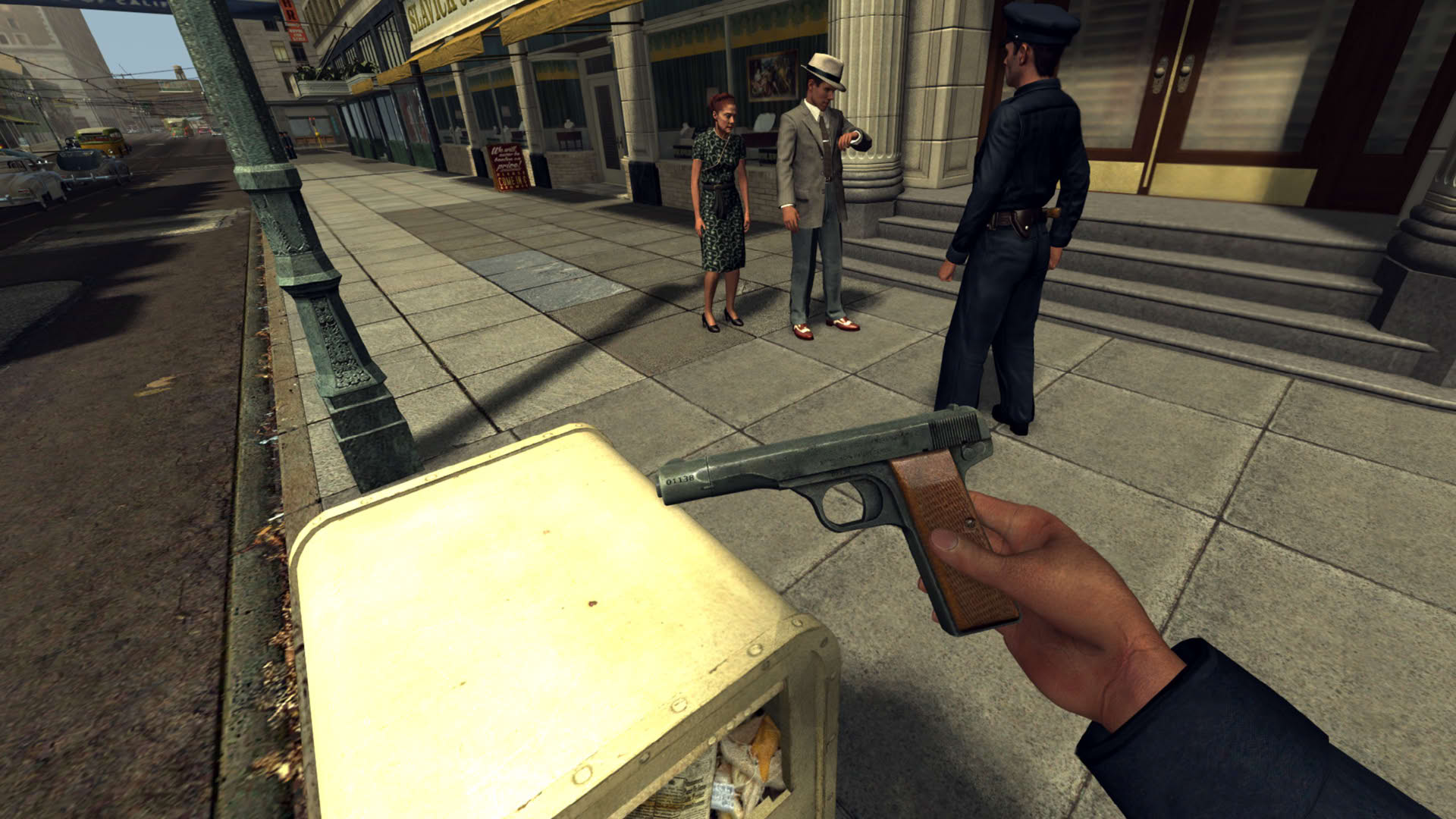 Screenshot for L.A. Noire: The VR Case Files
