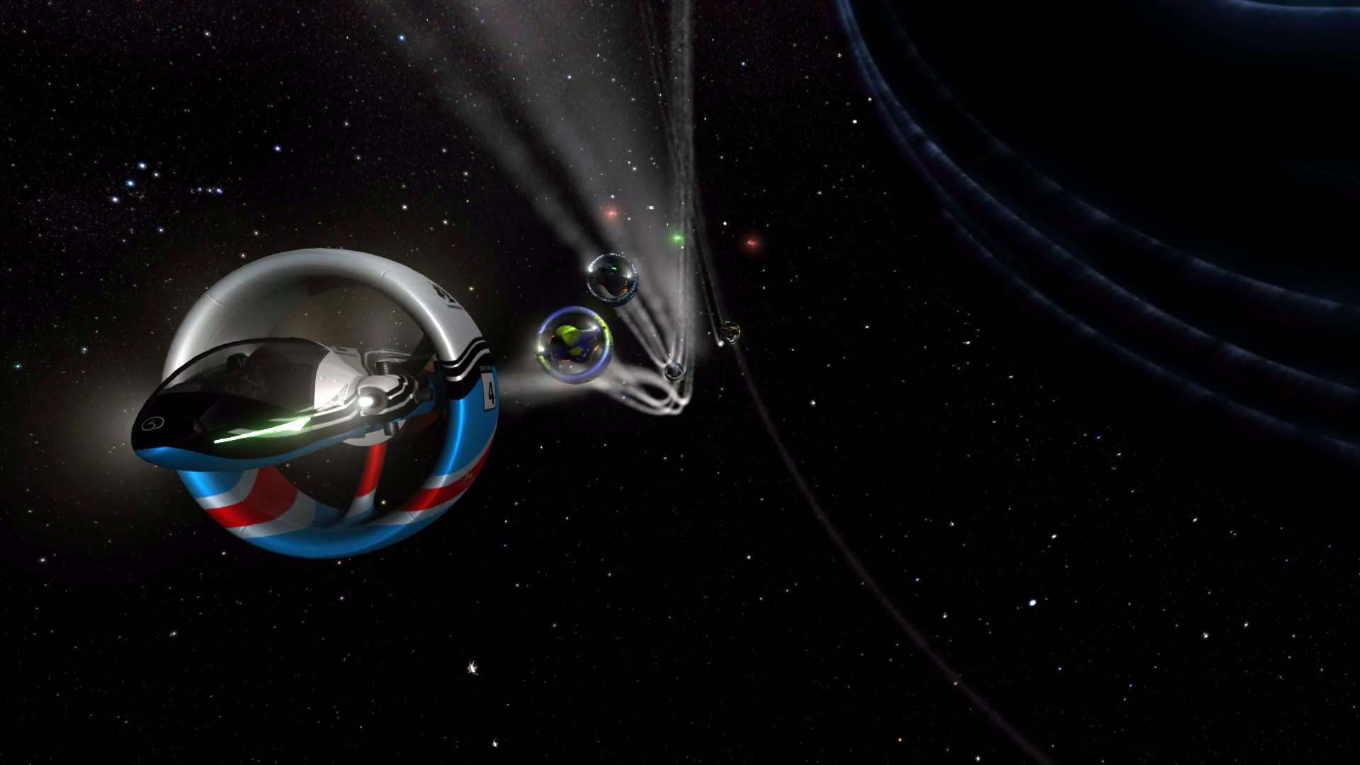 Screenshot for Orbital Racer